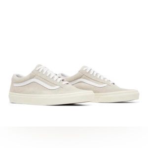 Old Skool (Pig Suede) oatmeal Snow White Vans